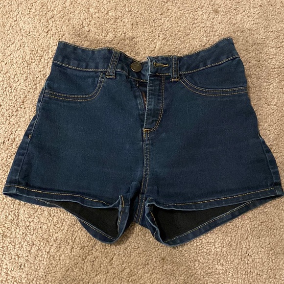 High waisted jean shorts - Picture 1 of 2